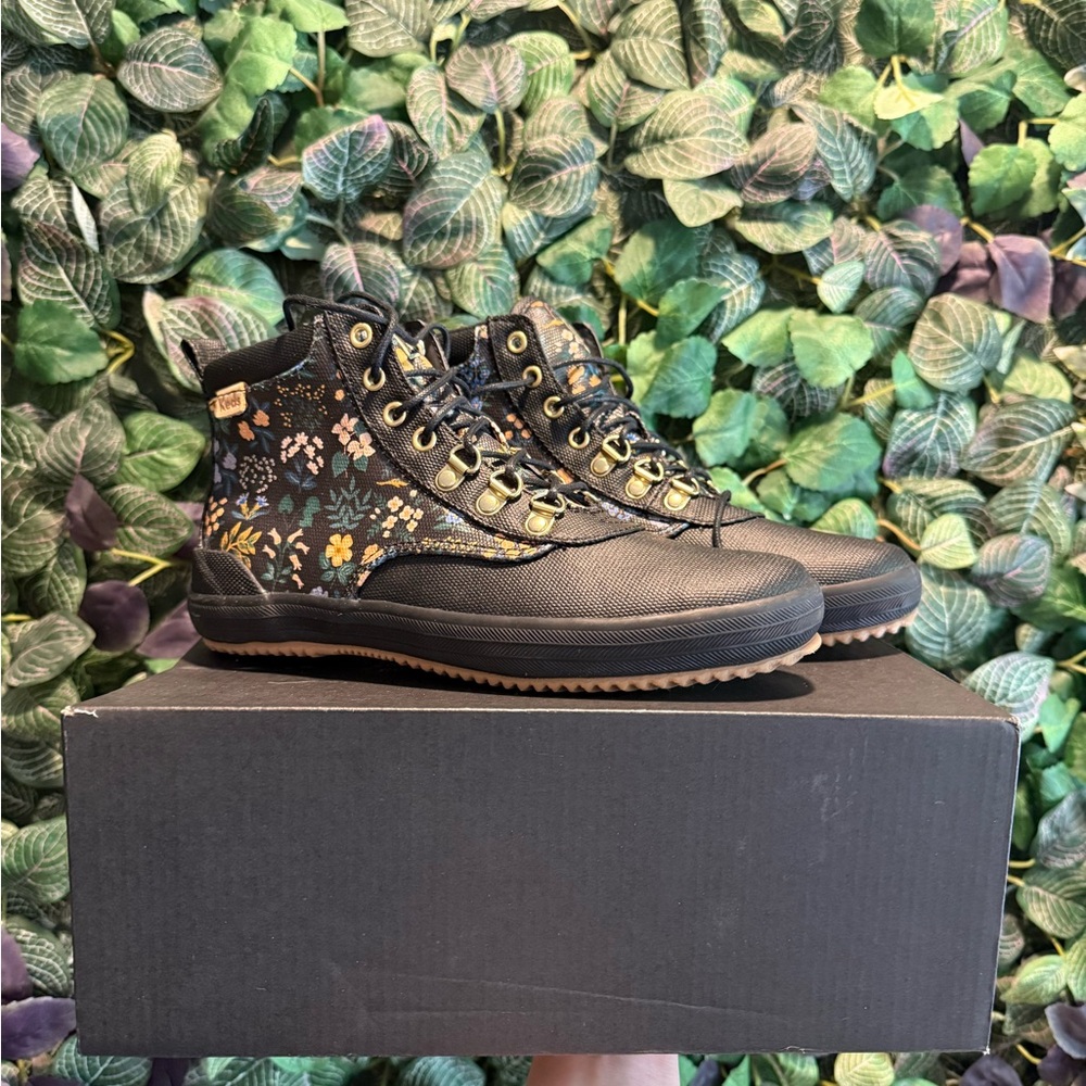 Keds Scout Boot RPC Wildflower Black | Women’s 6.5 | Brand New - Picture 2 of 5